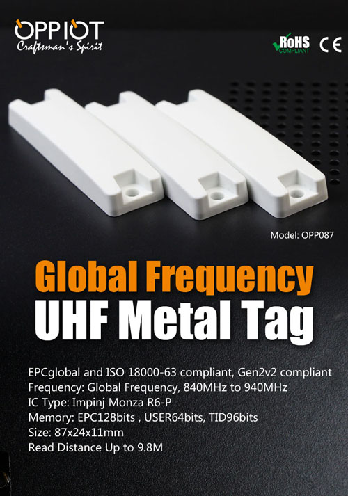 UHF RFID tags on metal