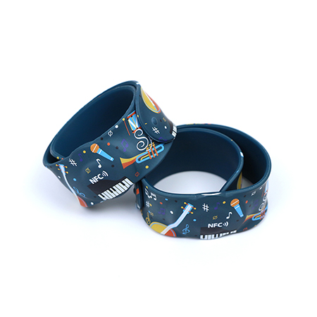 Color silicone wristbands