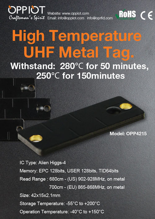 high temperature industrial RFID tag