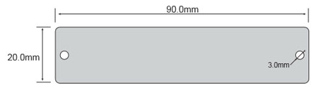 長讀距標簽opp9020尺寸
