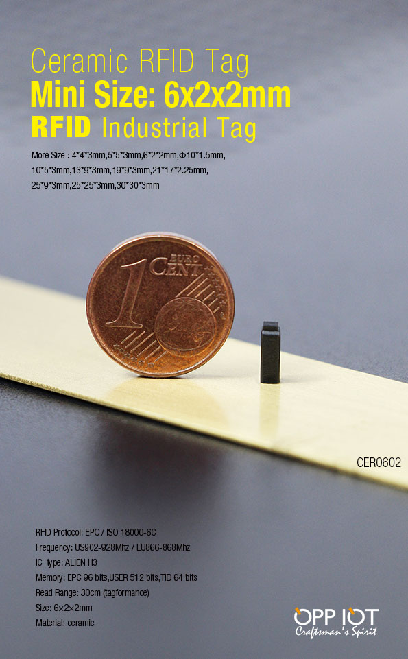 Ceramic rfid tag