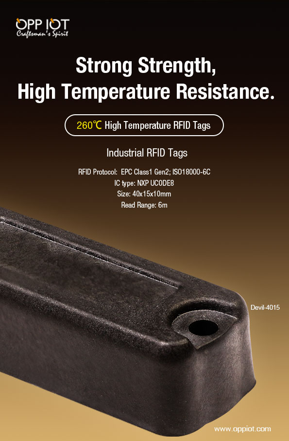 High temperature rfid tag