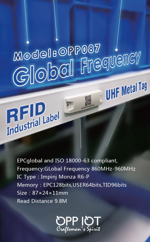 RFID equipment tracking tag