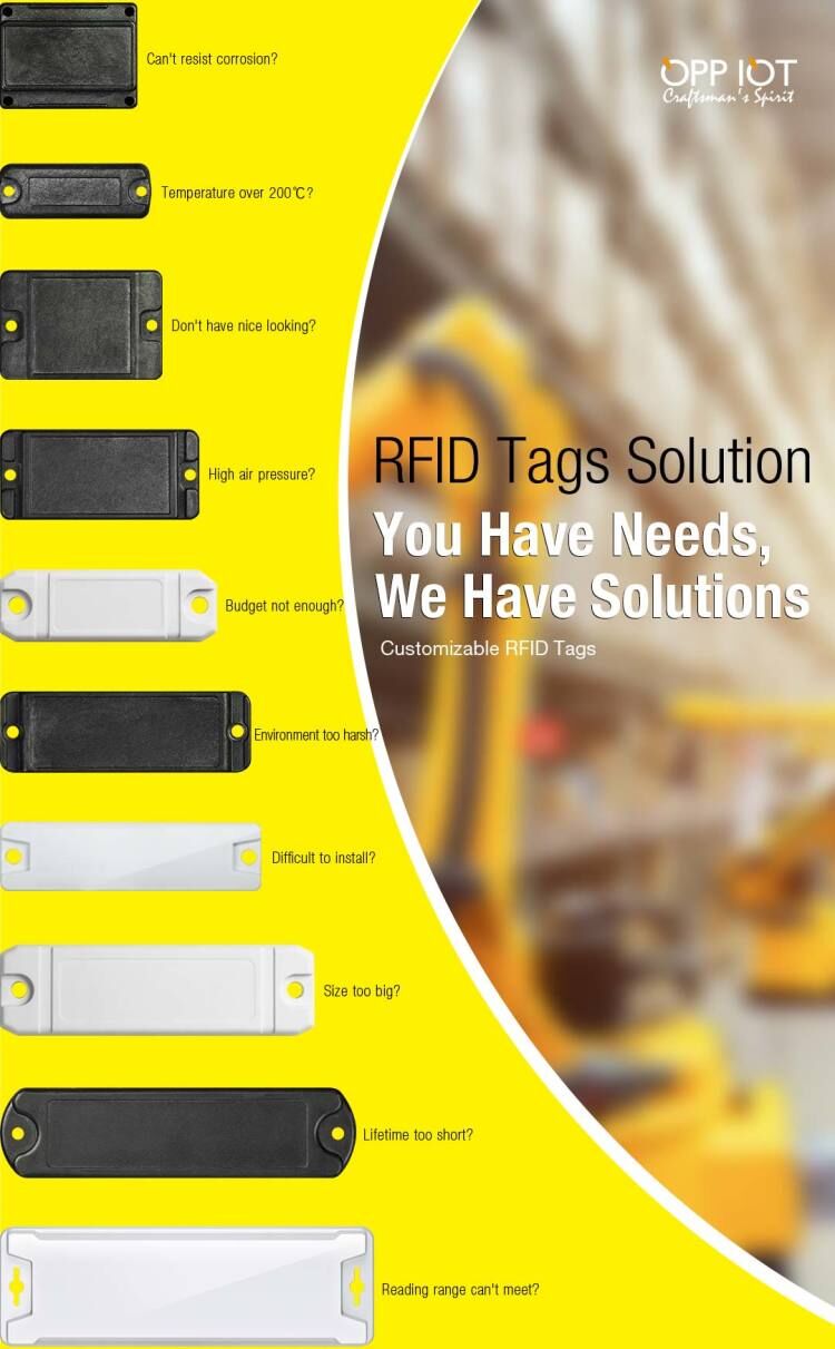 RFID tag for warehouse management 