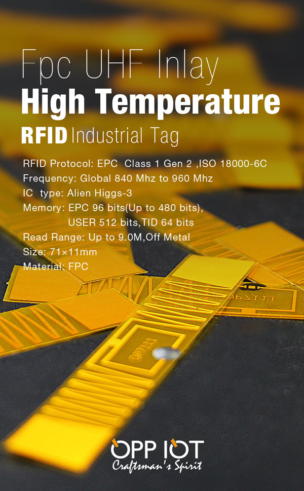 high temperature rfid inlay