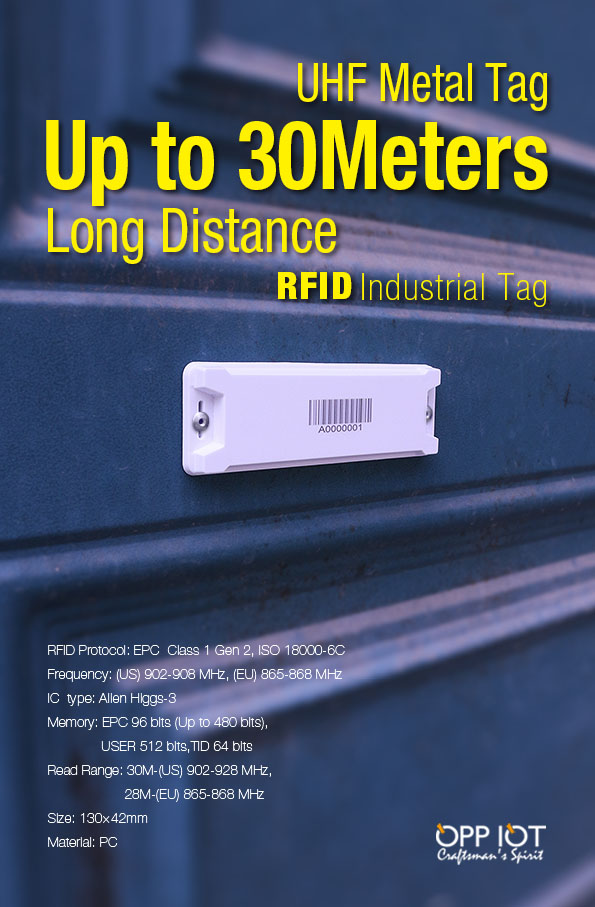 LONG RANGE METAL MOUNT RFID TAG